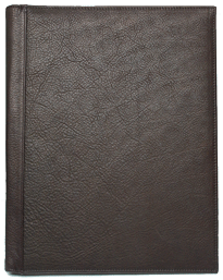 Brown Letter Padfolios
